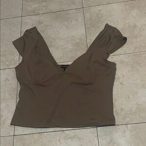 Brown Women's Top